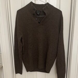 Jos. A. Bank Dark Brown Crewneck Sweater
